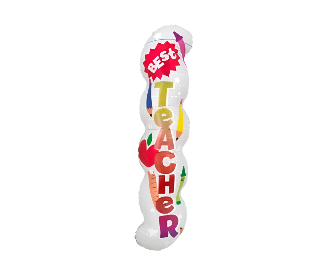 Anagram 40" Best Teacher Thank You Foil Balloon